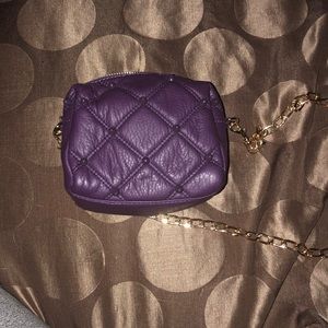 Purple deux lux mini bag